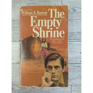 The Empty Shrine By William E. Barrett 1970 vtg 1st‎ Ed Avon Paperback